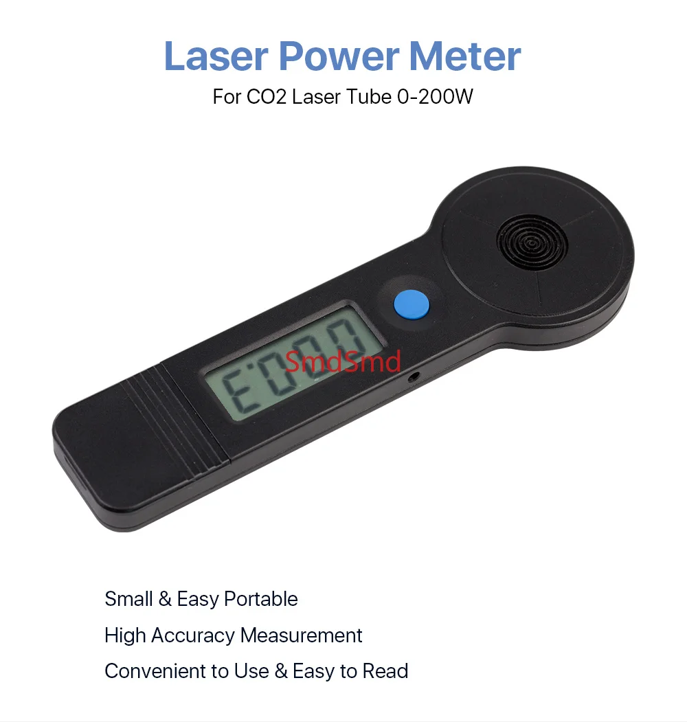 0-200W High Accuracy Handheld Power Meter HLP-200B CO2 Laser Tube Dynamometer for Co2 Laser Engraving & Cutting Machine