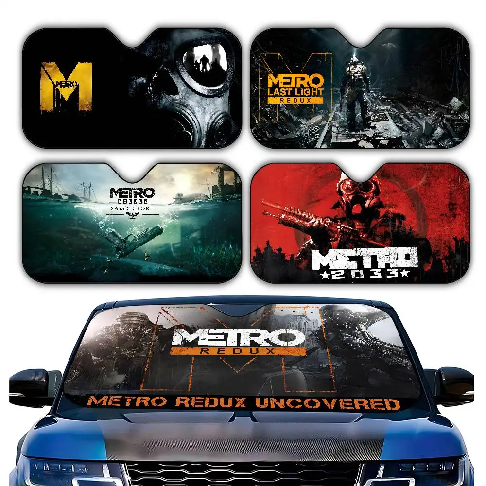 

Автомобильный солнцезащитный козырек Gaming M-Metro 2033, легкий лобовое стекло автомобиля, универсальный складной солнцезащитный козырек, чехлы