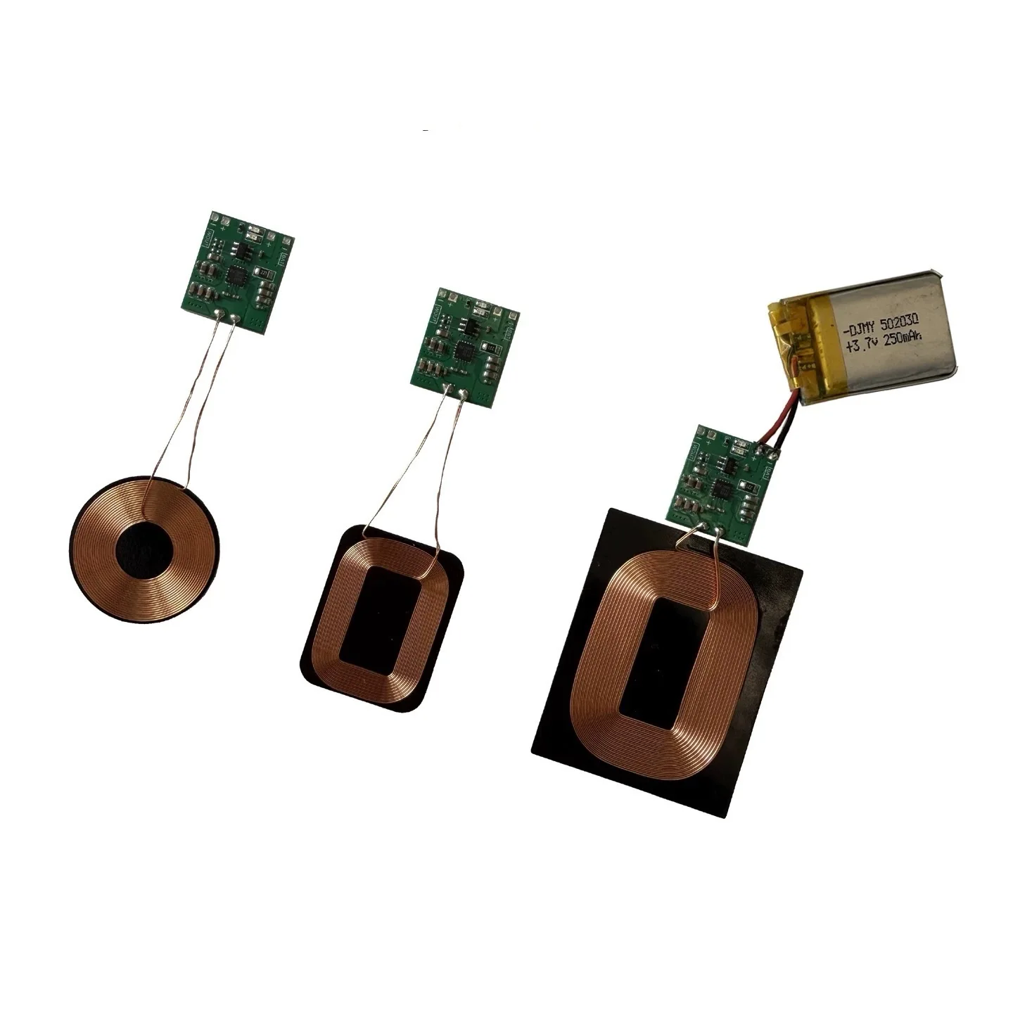 5W wireless charging receiver module with built-in 3.7V coil modification plan