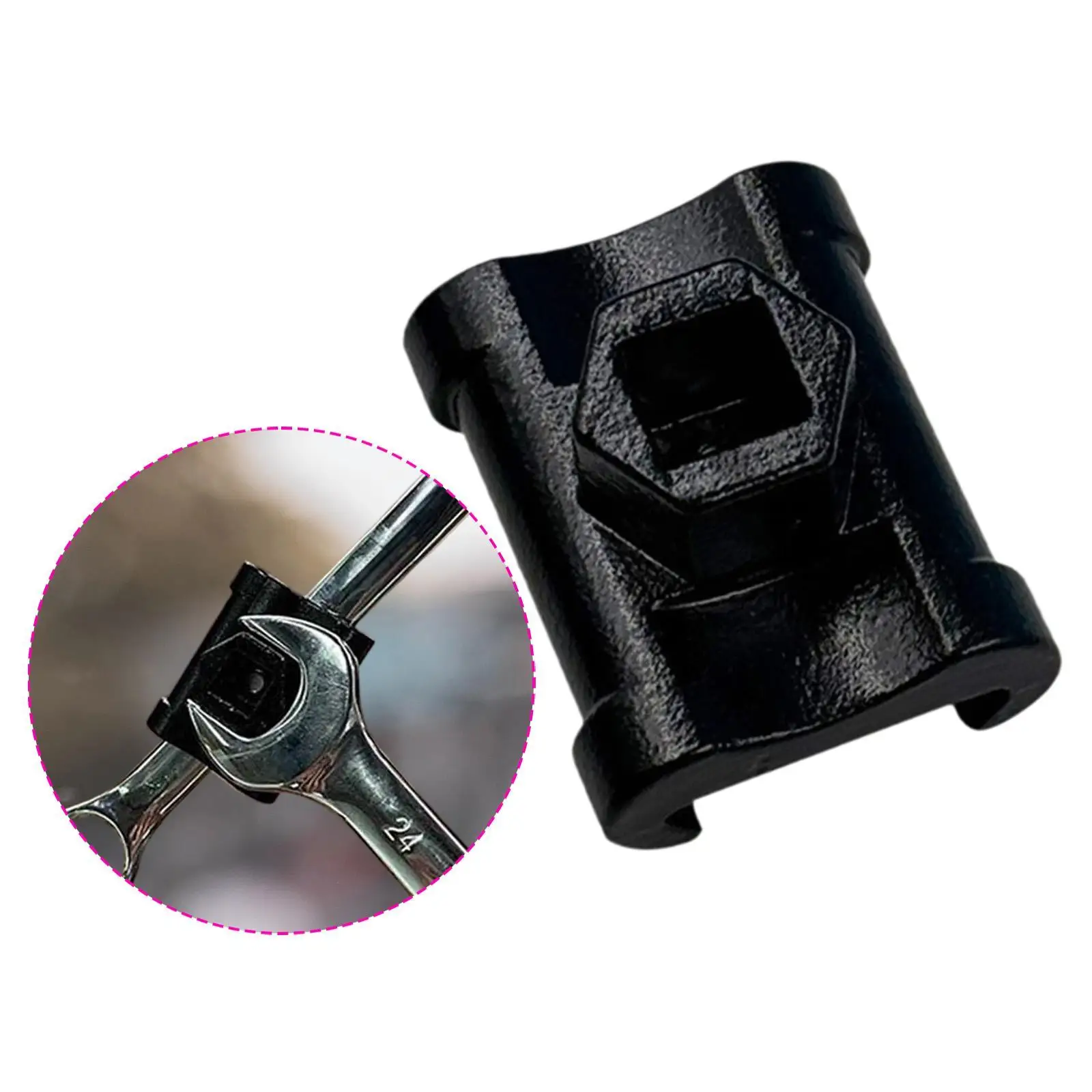 

Wrench Extender Adaptor Universal Torque Tool for Cheater Bar Bolt Loosening Stubborn Nut and Bolt Garage Repair Automotive