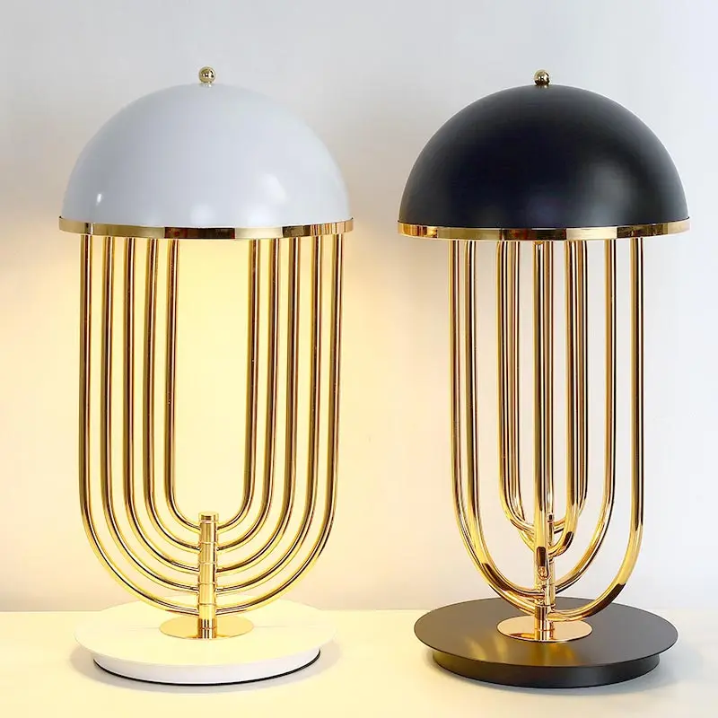 

Nordic Led Bedside Table Lamps Home Decor Living Room Restaurant Study Office Bedroom Modern Design Fabric Lampshade Desk Lights