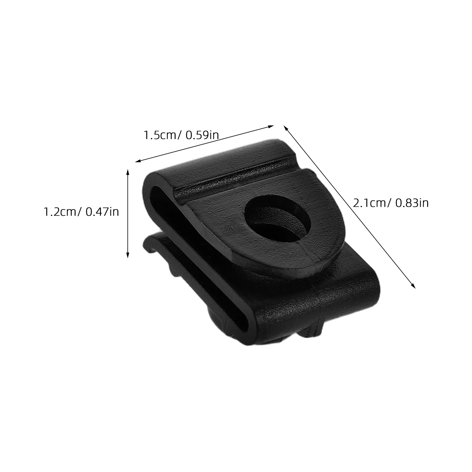 20 قطعة مقاطع التجنيب السيارات الثقيلة البلاستيك دفع دبوس السحابات ل غطاء الوفير عجلة قوس و تركيب لوحة Underbody