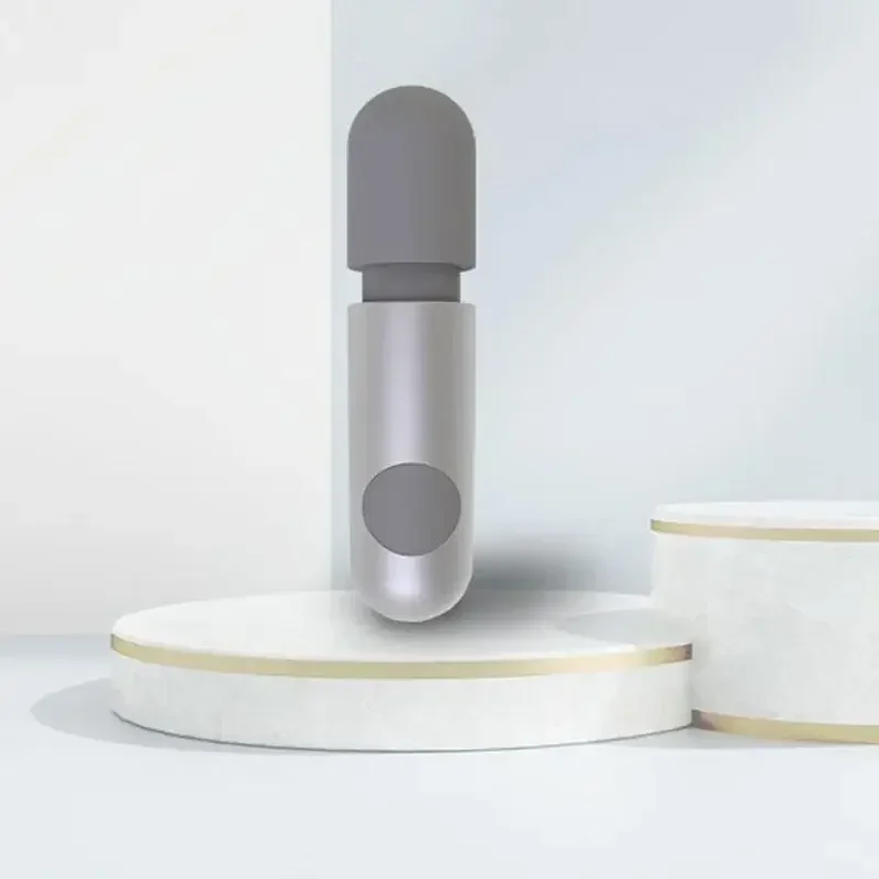 

Электрическая массажная палочка, 10-частотный беспроводной вибрационный ручной бесшумный мини-массажер для боли в мышцах плеч и спины