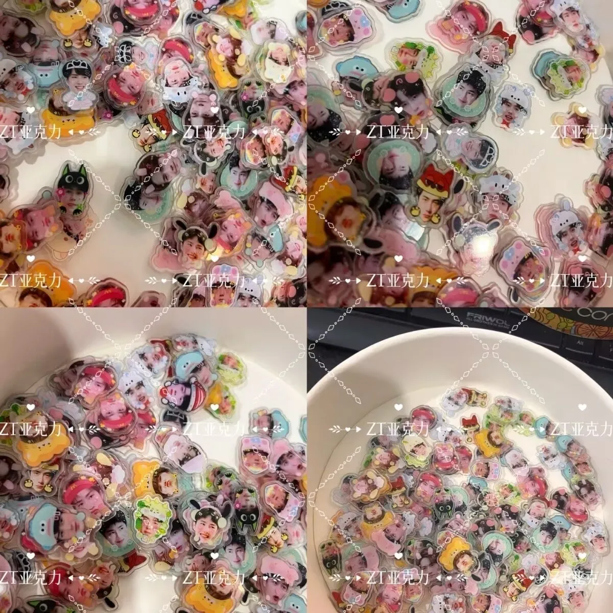 [الأفضل مبيعًا] حافظة هاتف شاكر ذات رأس كبير على الجدران اللطيفة من Wang Yibo