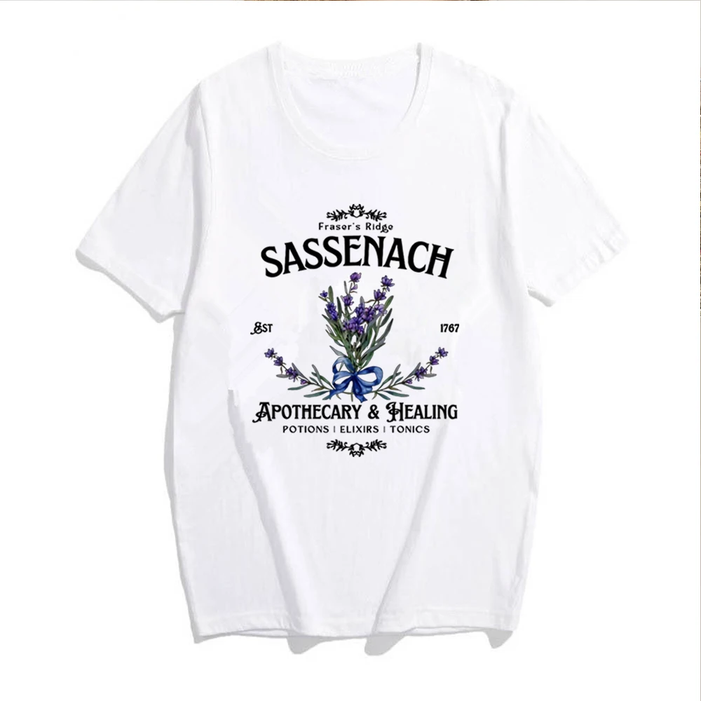 Sassenach T-Shirt Claire Fraser Outlander Book Series Shirt Jamie Fraser Tee Fraser Ridge Clan Sassenach Fan Gift Outlander Gift view 5