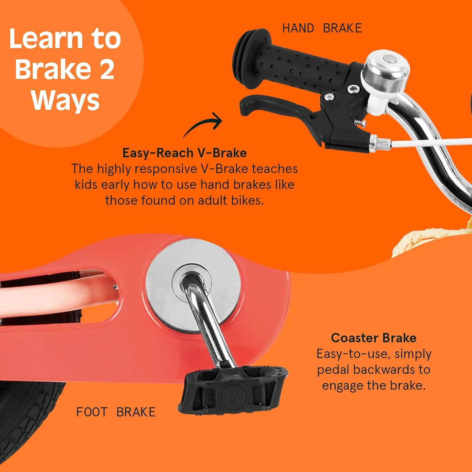 Koda Plus rower dla dzieci dla chłopców i dziewczynek W wieku 2-3 lat-12-calowy rower dziecięcy, regulowany fotel i kierownica, zdejmowany trening W