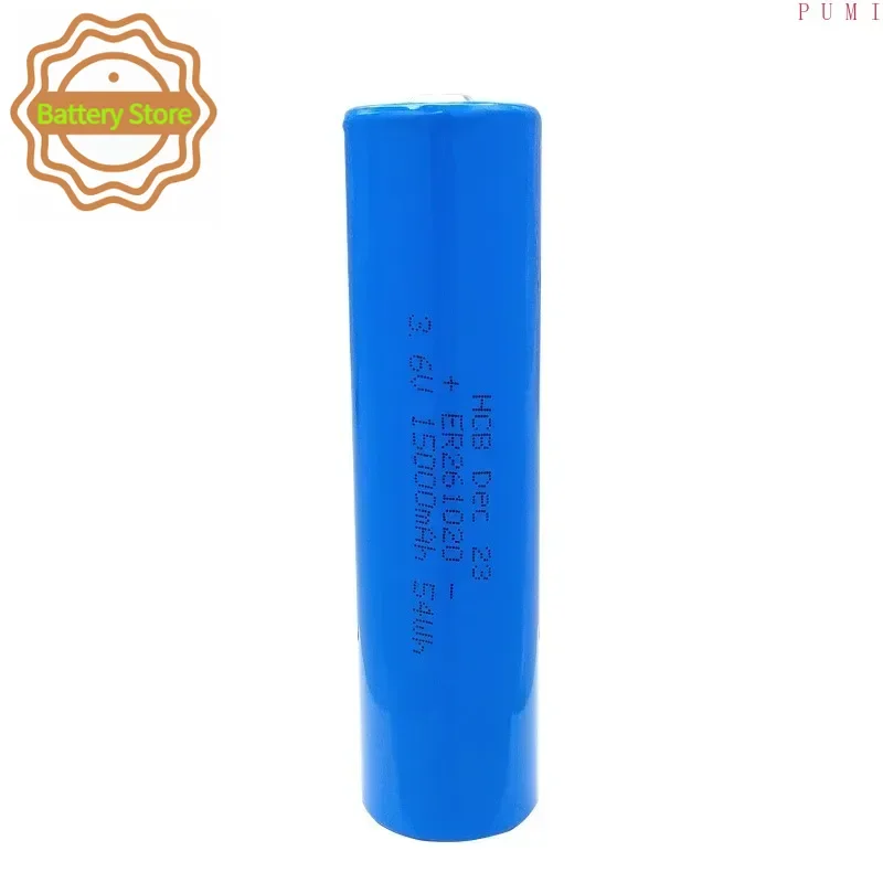 New High quality 6-Count AA ER261020 Lithium Battery Cylindrical Cell CC size 3.6V Li-SOCl2 Battery For Digitrak sonde