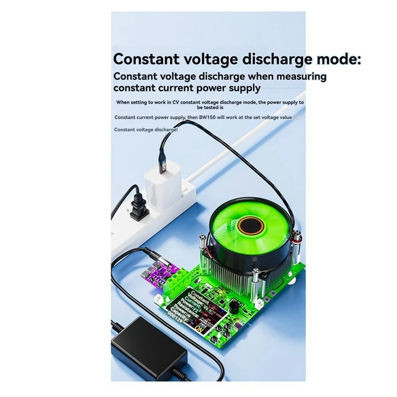 WIFI Adjustable Constant Current Electronic Discharge Load Battery Power Battery Internal Resistance Capacity Tester 25A