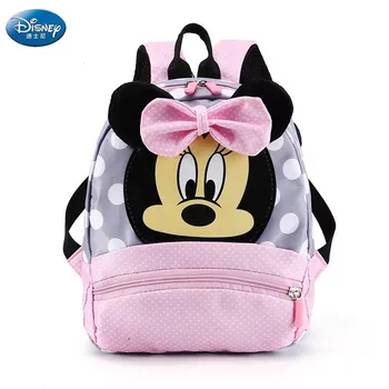 Disney Cartoon Backpack For Baby Boys Girls Minnie Mickey Mo...