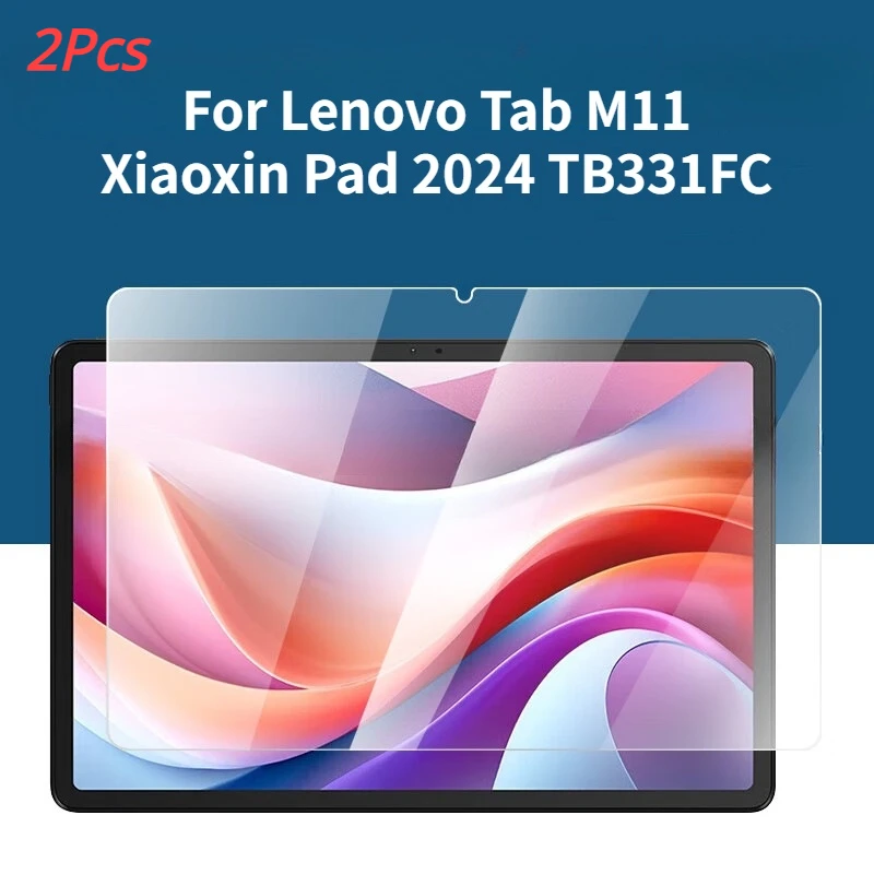 

2 шт., Защитное стекло для Lenovo Tab M11 Xiaoxin Pad 2024 TB330FU TB331FC 11 дюймов