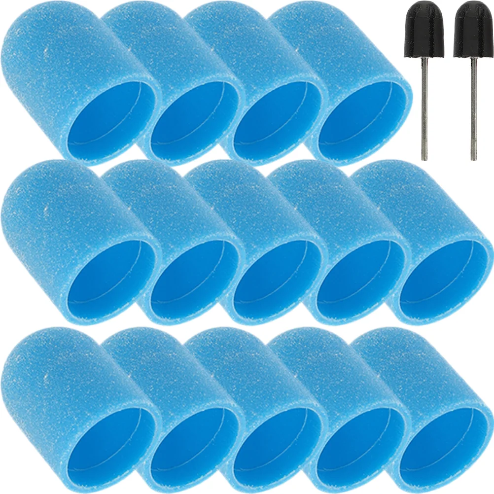 Nail Drill Bits Color Sand Cap Replacement Sanding Caps Accessories Pedicure Tool