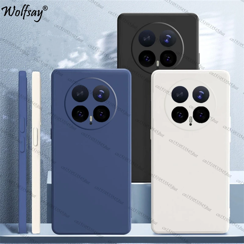 Funda para Honor Magic 8, Funda trasera de silicona líquida Original a prueba de golpes, Funda Honor Magic 8 Pro para Honor Magic 8 Pro