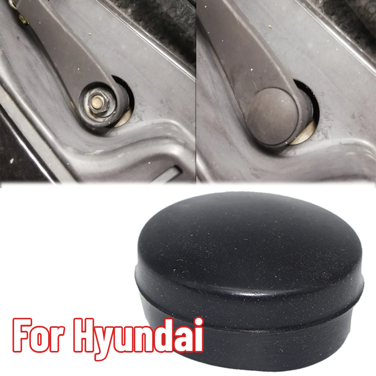 Car Front Windscreen Wiper Arm Nut Blade Cap Bolt Rocker Cover Repair For Hyundai ix35 i40 Veloster Accent RB/RC Grandeur HG