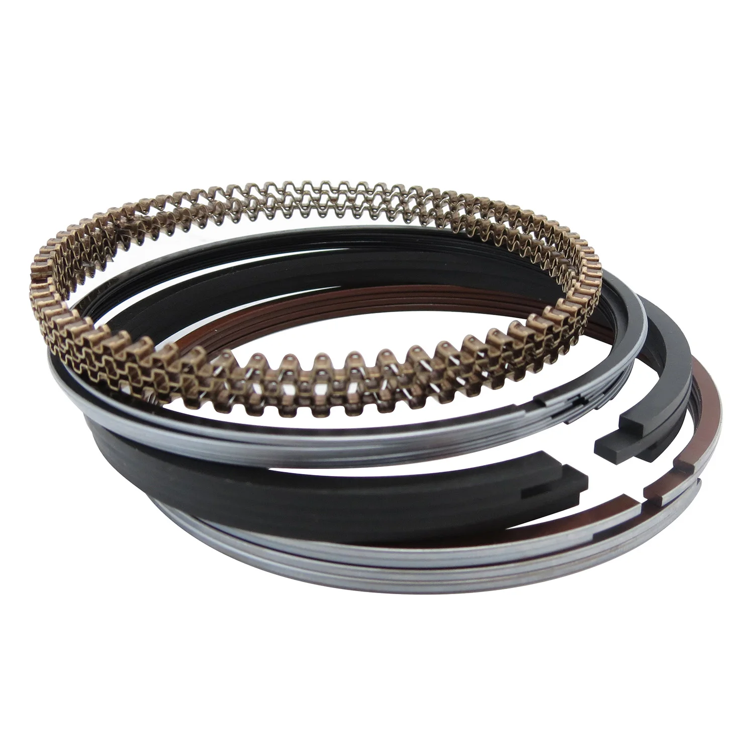 Kit de aros de pistón de motor compatible con accesorios de piezas de automóvil Fiesta 1,25 Zetec 08121531