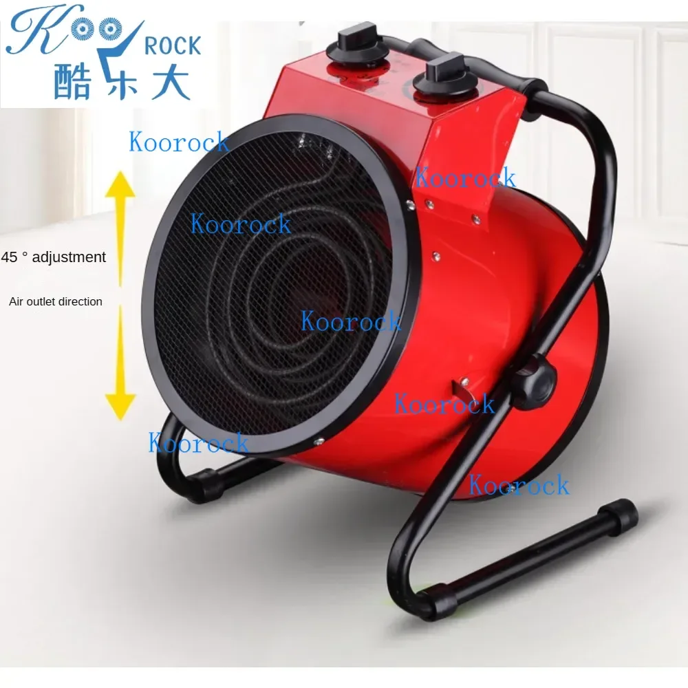 220V 3KW high-power heater, constant temperature bathroom quick heater Industrial household commercial office