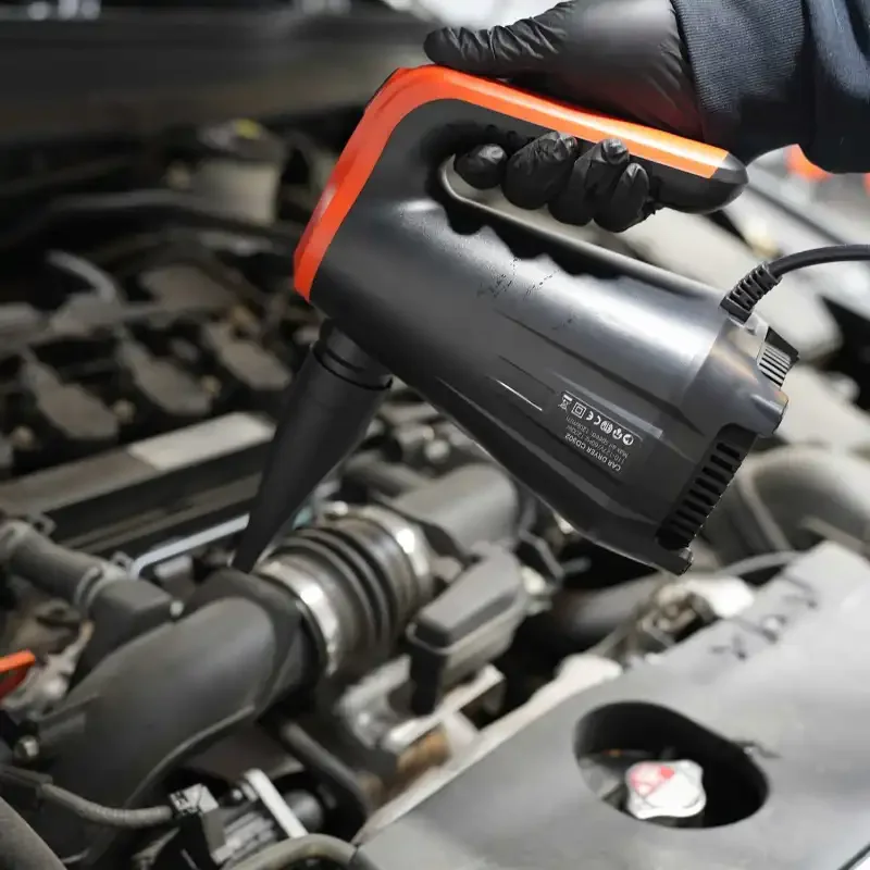 SPTA Car Dryer Handheld High Powered Filtered Car Wash Air Blower Quickly Dry Your Entire Vehicle After a Wash No More Drips