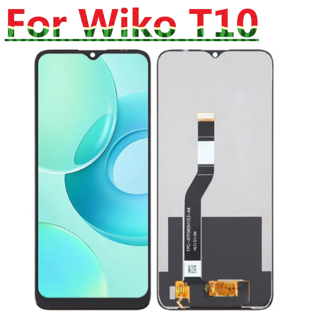 タッチスクリーンLCDディスプレイ,タッチスクリーン,アセンブリ,修理,携帯電話,Wiko t10,V673-01 02