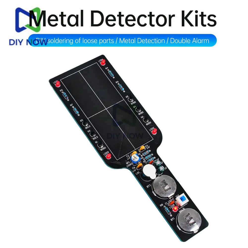 DC3-5V Handheld Metal Detector Module Detector Welding Practice Bulk DIY Metal Detector Module Electronics Kit