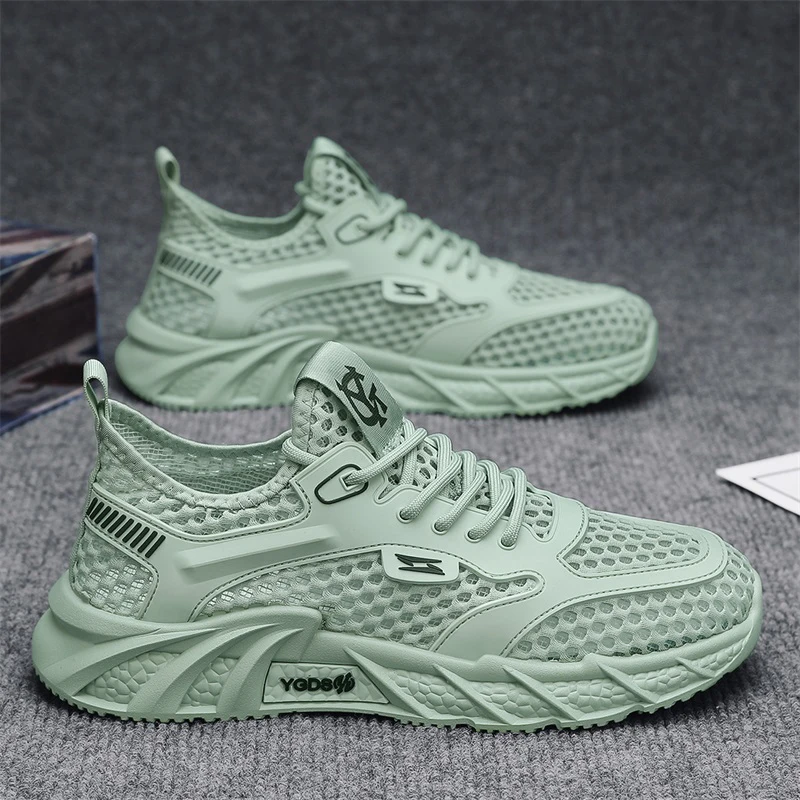 

Men's Summer Breathable Thin Me Sports oes Running oes Soft Bot Hollow out Design Anti-Odor Casual Sneakers