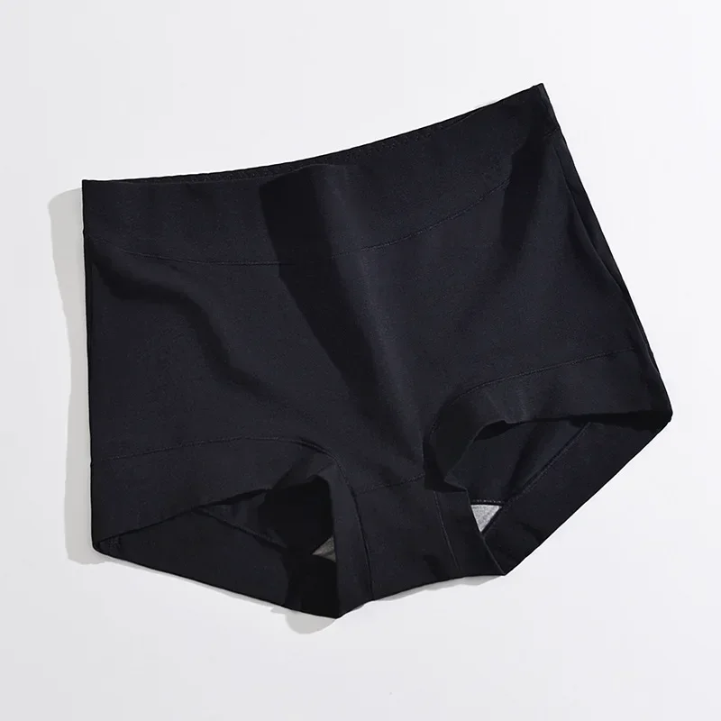 Sous-vêtements pour femmes coton confort hanche ascenseur taille haute ventre Tuck boxeurs pour femme graphène entrejambe antibactérien grande taille culotte