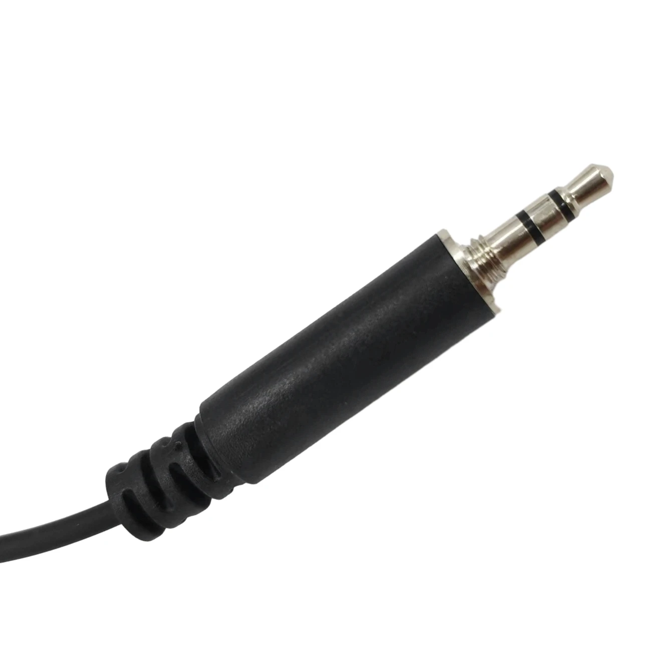 3.5mm Threaded Listen Only Earpiececompatible with Motorola Audio Adapters and ShoulderSpeaker Microphones, Wired, Black