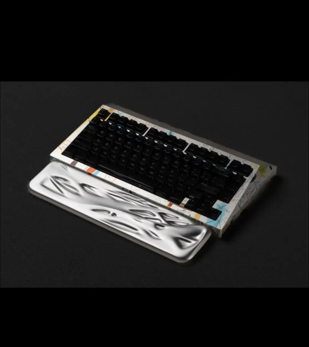 

MiFuny Mercury Mechanical Keyboard Hand Rest Metal Aluminium Alloy Wrist Rest Machined Ergonomics Office Gaming Mouse Pads Gift
