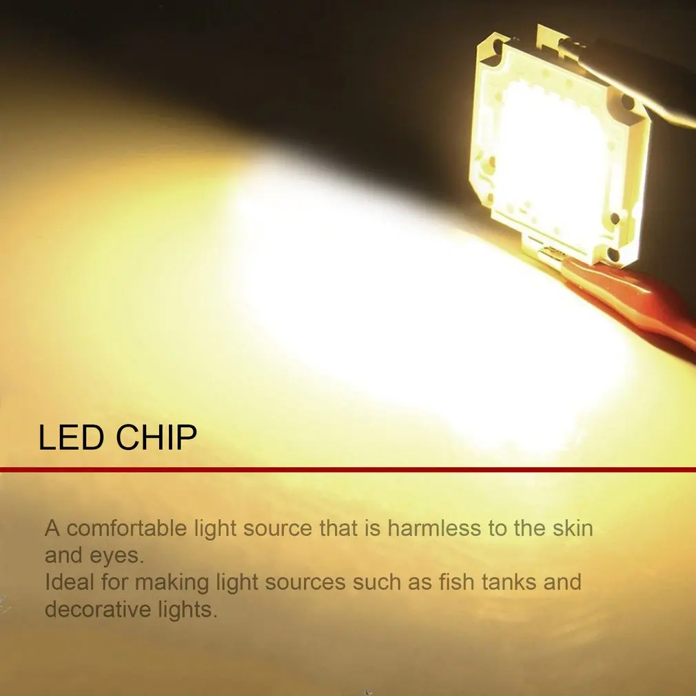 New High Quality White LED High Power 10W LED Chip 900-1000LM 900mA 10W Warm White LED Bulb Lamp LED Light Epileds Chips