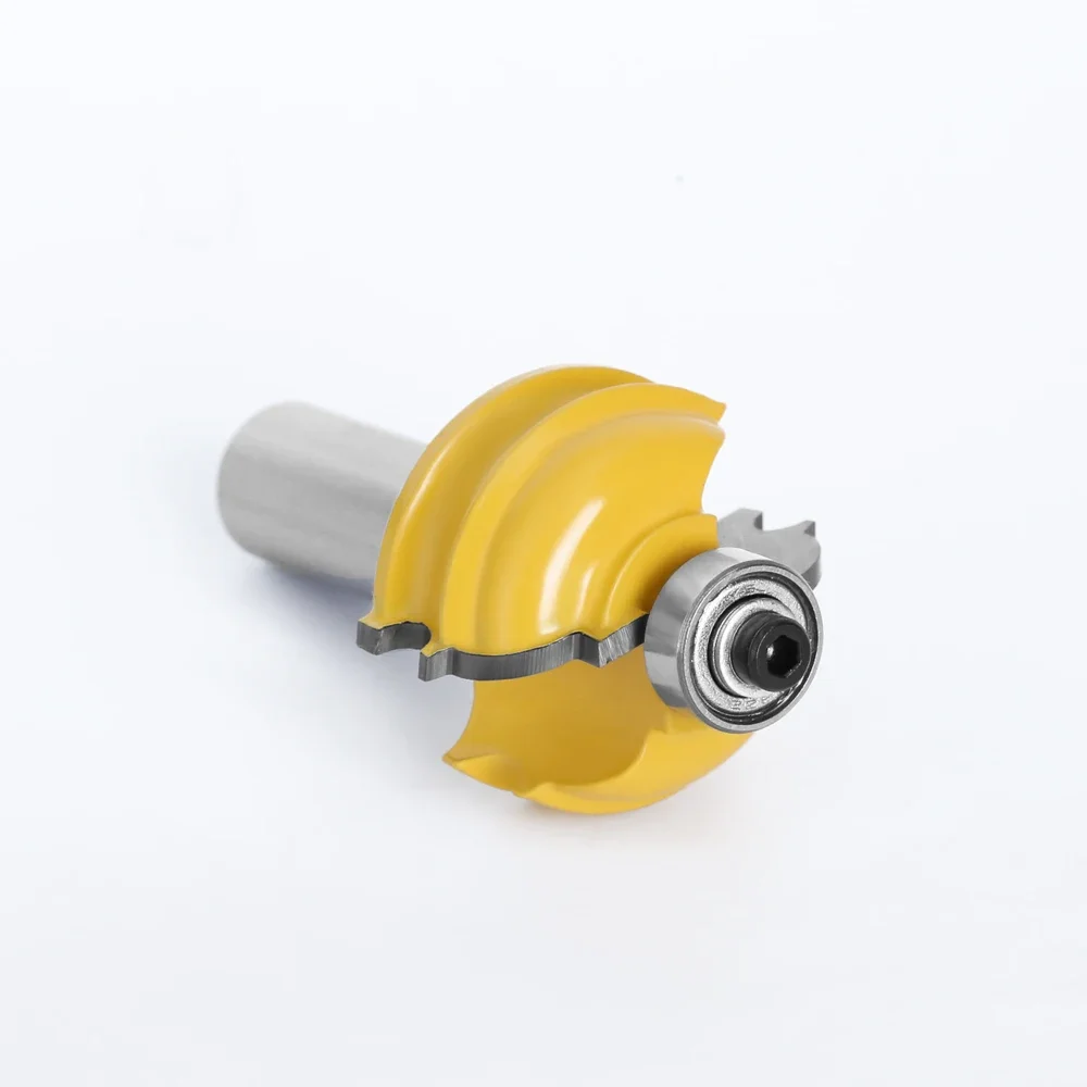 1PC 12mm 1/2 "Shank Bead Moulding ขอบ Router Bit End Mill Line ตู้เครื่องตัดไม้ Bits เครื่องตัดไม้