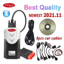 2024 New VCI VD DS150E CDP Pro Obd2 Scanner Bluetooth for TNESF DELPHIS ORPDC 2021.11 Keygen for Car&Truck Diagnostic Tools