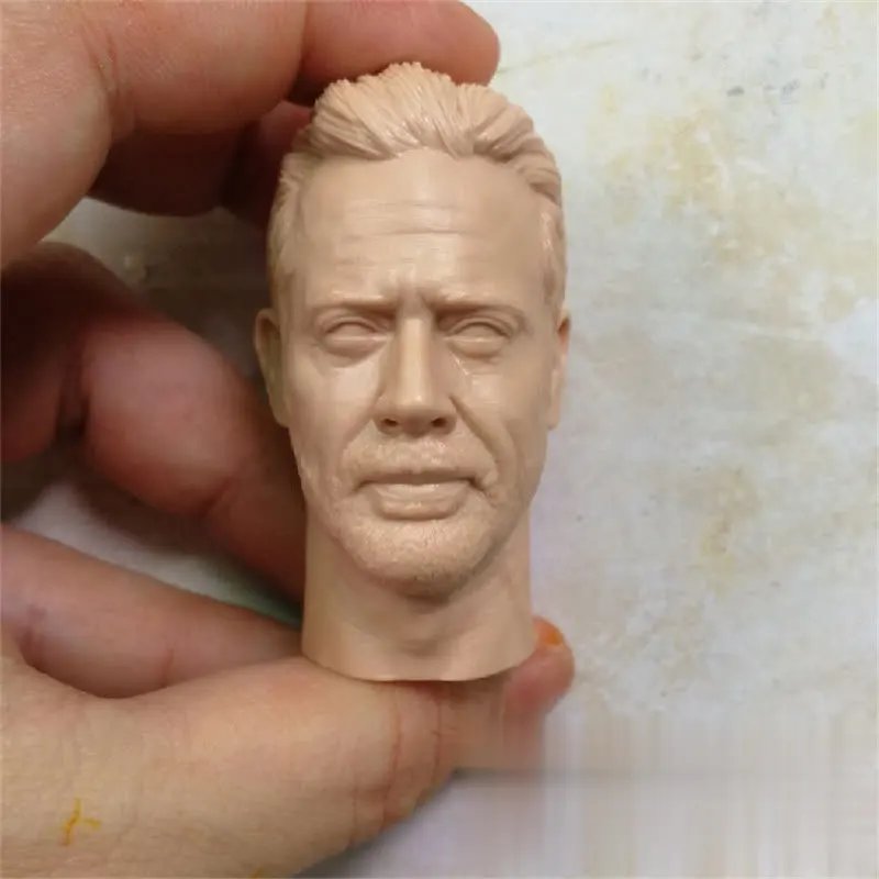 1/6 Scale Jeffrey Dean Morgan Head Sculpt Model For 12 inch Action Figure Dolls Unpainted Head Sculpt No.051