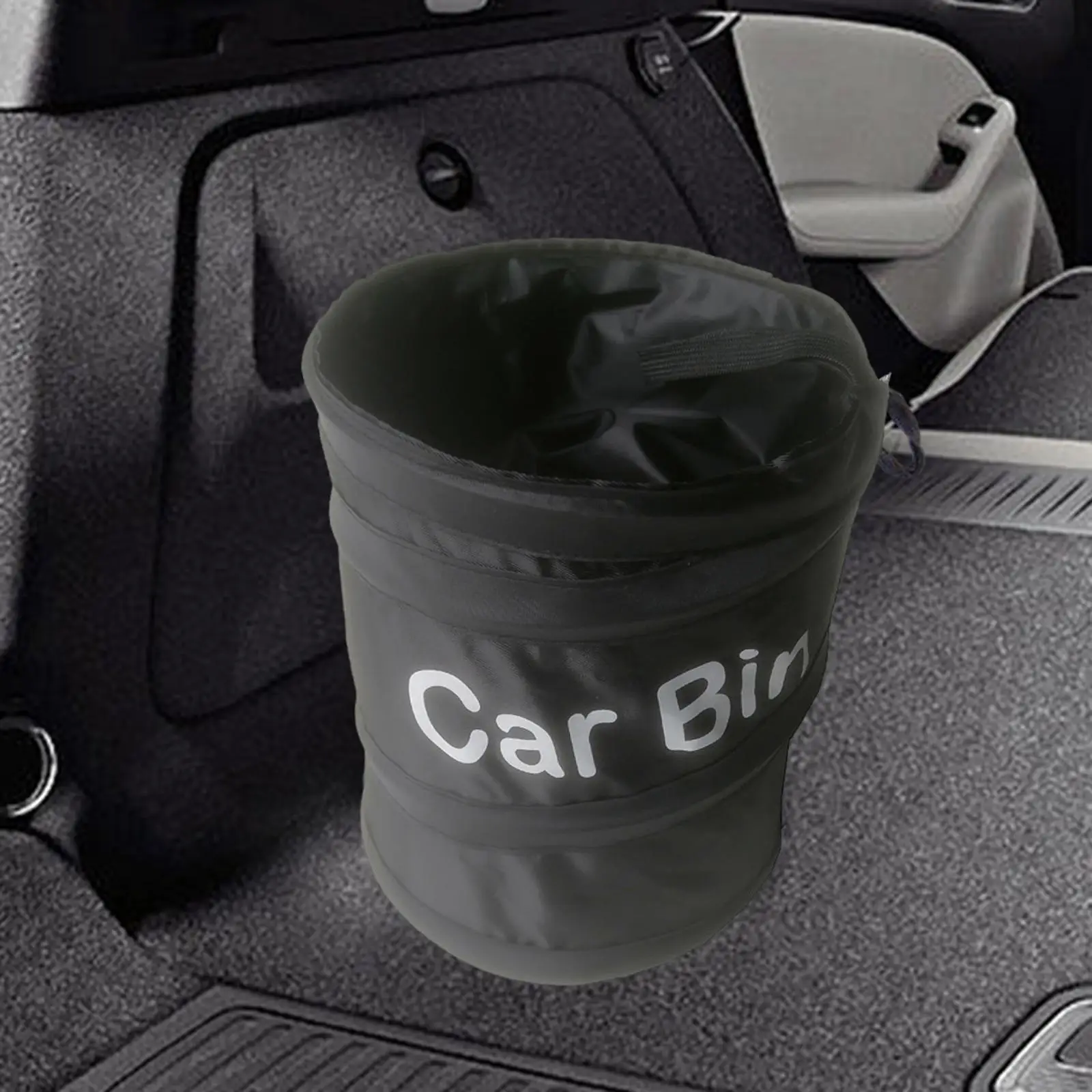 2 Pieces Trash Holder Container Van Waterproof Automotive Travel Trashcan