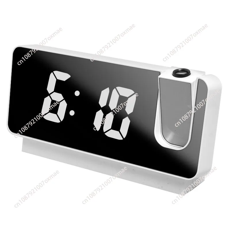 LED Digital Alarm Clock Table Watch Electronic Desktop Clocks USB Wake Up FM Radio Time Projector For Bedroom Living Room