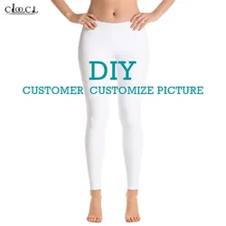 MSIEESO Fashion DIY High Waist Legging Women's 3D Digital Printing Leggings Customized Women Fitness Leggings Drop Shipping