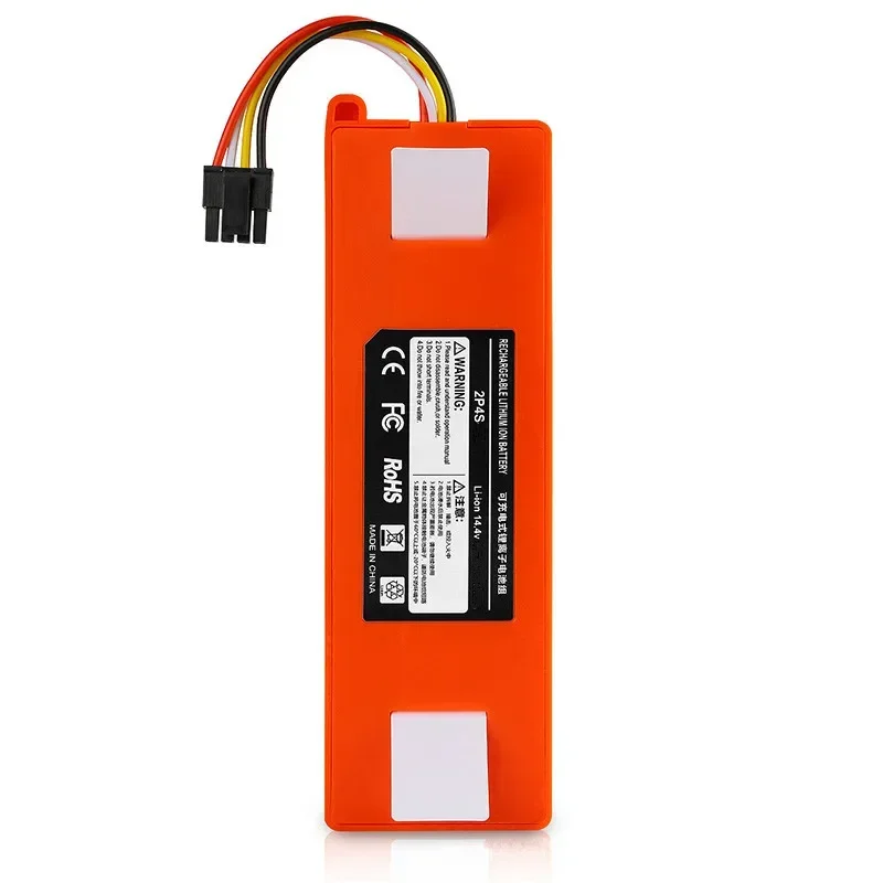 14.4V 9800mAh Robotic Vacuum Cleaner Replacement BatteryRobot Roborock S50 S51 S55 Accessory Spare Parts Li-ion Battery