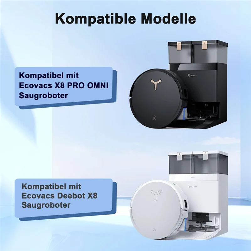 

AT28-основная щетка для Ecovacs Deebot X8, набор аксессуаров для Ecovacs Deebot X8, вакуумная щетка