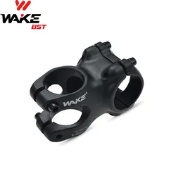 Wake MTB Mountain Bike Short Stem Riser Bicycle Accessories 31.8mm 40mm Aluminum Alloy  for BMX Cycling Road Bicycle