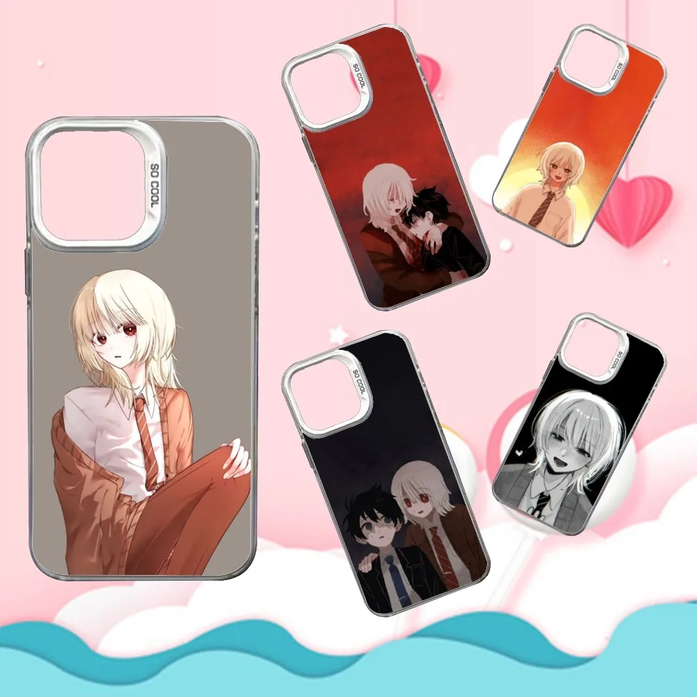 

Saihate Station Shion Phone Case For iPhone 16,15,14,13,12,11,Mini,Pro,SE,MAX White Matte Shockproof Cover