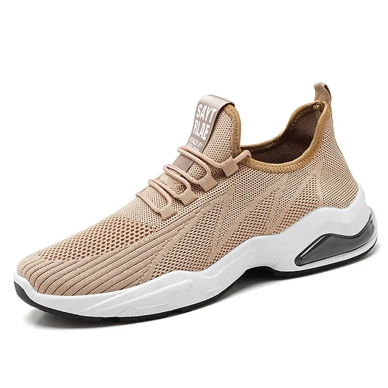 New anti-slip travel running mesh shoes vulcanized casual sports shoes trendy shoes for men