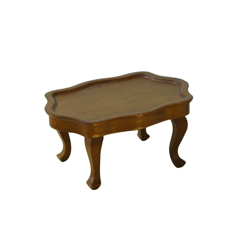 

Miniature Coffee Shop Table Intricately Detailed Small Round Coffee Table Chic Furniture for Dollhouse Living Room Kitchen