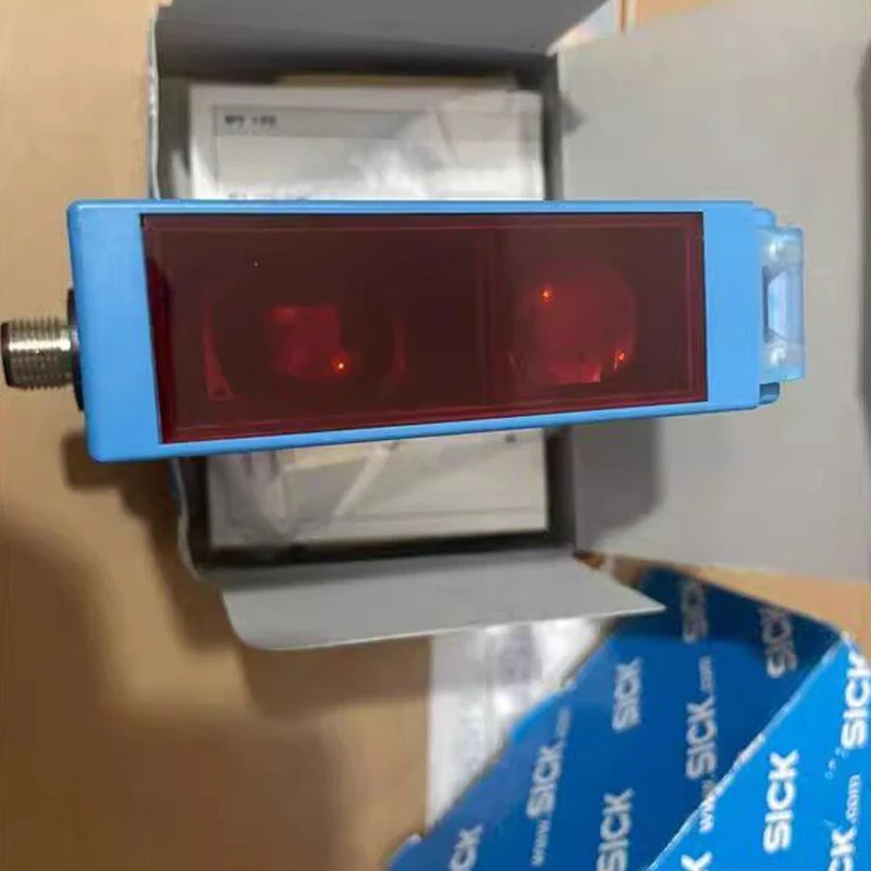 German original imported SICK WT34-B410 diffuse reflective photoelectric sensor. Available in stock. Part number: 1019229.
