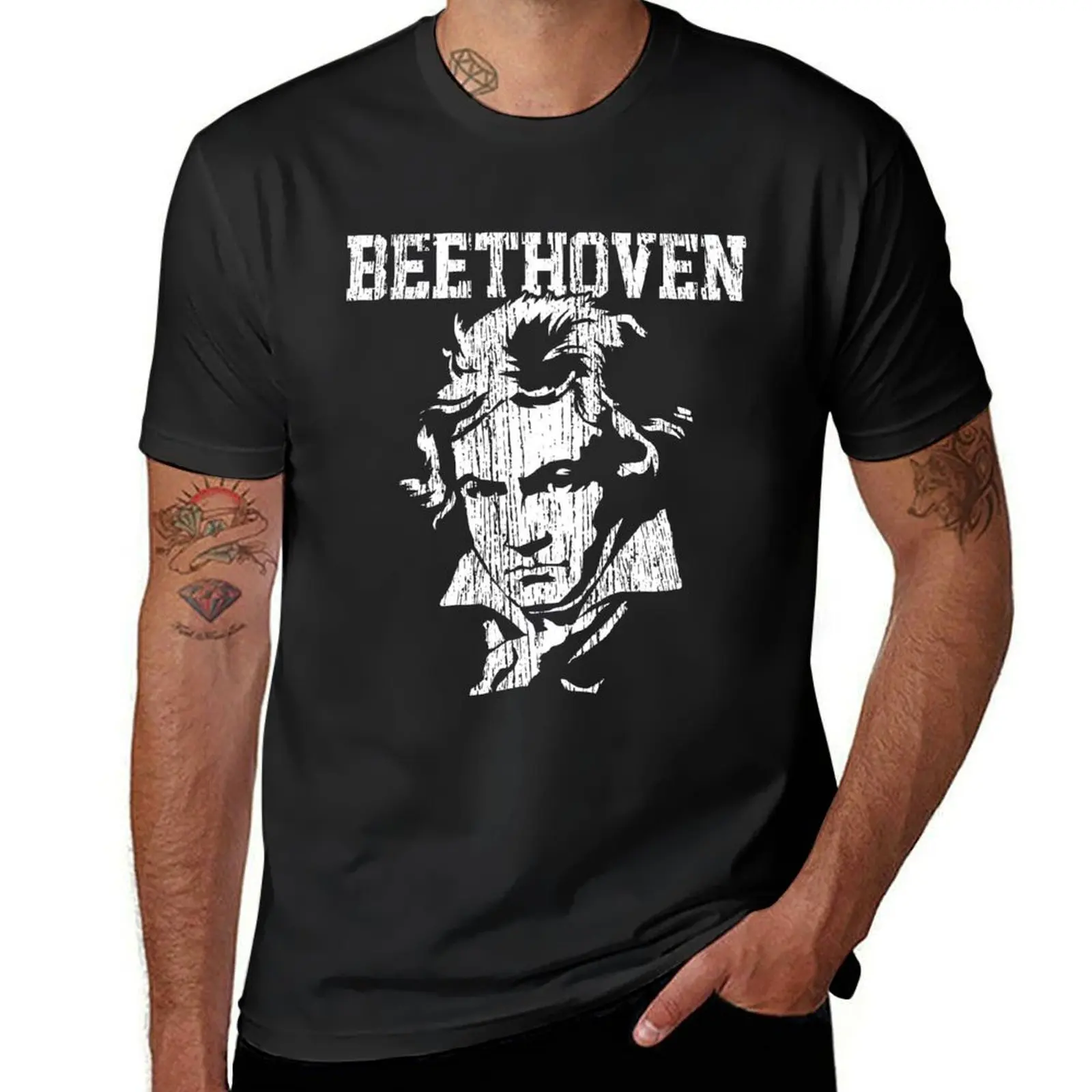

Beethoven T-Shirt heavyweights cute tops black t shirts for men