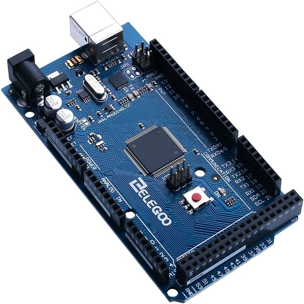 ELEGOO MEGA R3 Board ATmega 2560 + USB Cable Compatible with Arduino IDE Projects RoHS Compliant