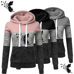 Mode Frauen Hoodies Streetwear lässig Sweatshirt Mantel Frauen voller Ärmel Kapuzen pullover