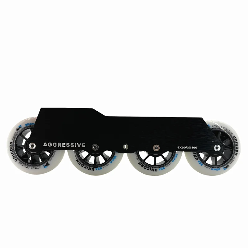 Banane aggressive Skating Base 4x90 4x100 3x100 3x110 5x76mm Inline-Skates Rahmen 76mm 90mm 100mm Speed Race Street Jump Chassis