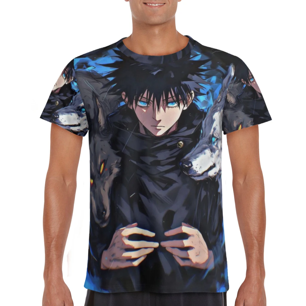 Jujutsu Kaisen Trending Products Men's Clothing Soft T-Shirt Sports Top Tees Breathable T Shirt For Male T shirts