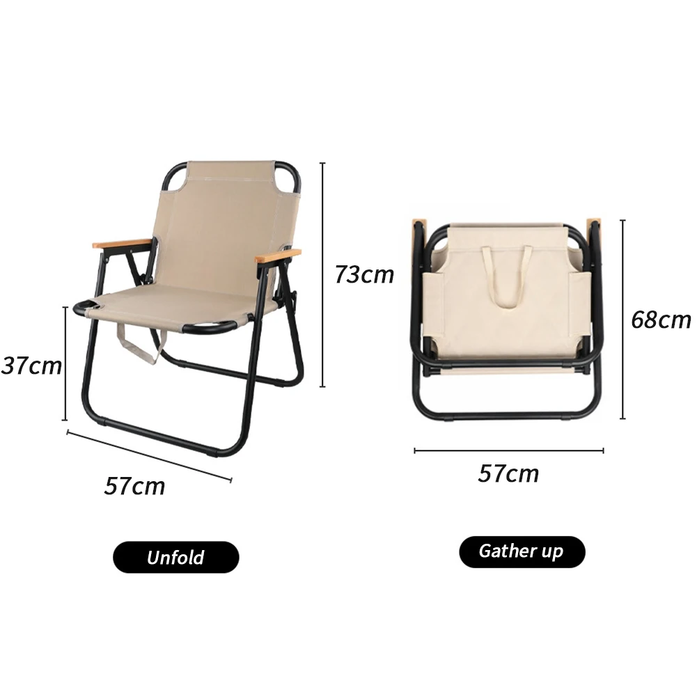 Draagbare Opvouwbare Kampeerstoel Lage Strandstoelen Tuinmeubilair Voor Camping Gazon Picknick Park Wandelsport