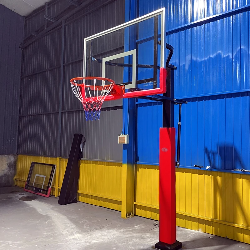 Basketball Hoop Indoor Outdoor Children Adult Standard Home Training Dunk Lift