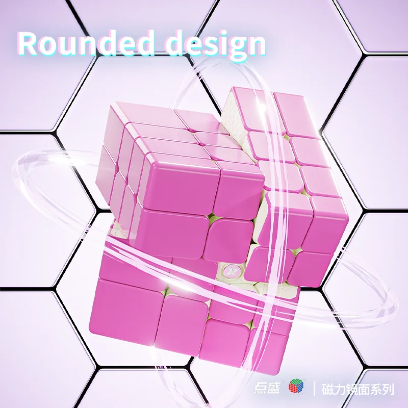 Diansheng 4x4 미러 마그네틱 매직 스피드 큐브 Fidget Toys DianSheng Mirror 4x4 볼 코어 큐브 Cubo Magico Puzzle