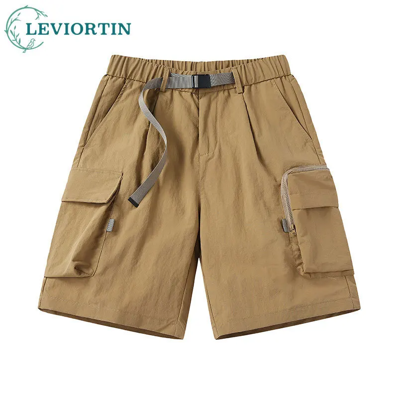 

Men's Summer Outdoor Cargo Shorts Quick-Dry Breathable Lightweight Casual Loose Fit Work Shorts For Hiking Travel Streetwear