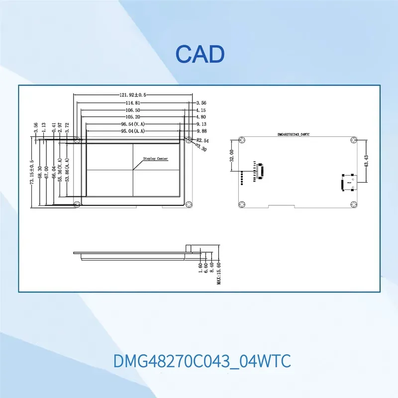 حار بيع DWIN 4.3 بوصة 480x272 TFT شاشة الكريستال السائل HMI شاشة تعمل باللمس شاشة ذكية السعر المنخفض